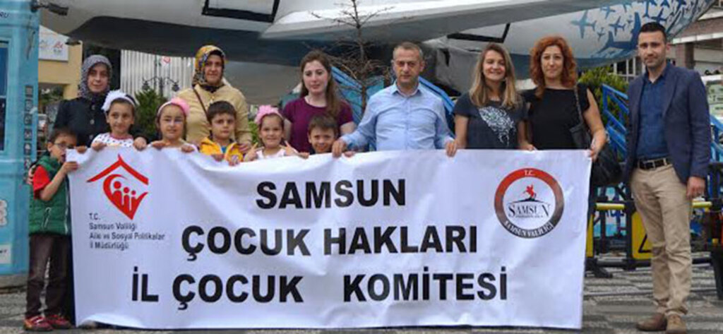 Samsun Çocuk Hakları İl Çocuk Komitesi ve Bulvar AVM Uçurdu