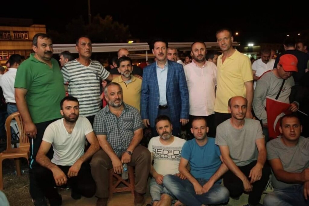 Samsun darbecilere karşı tek yürek