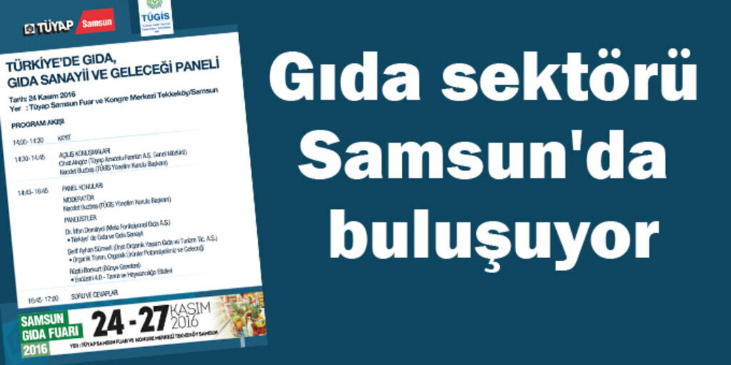 Samsun Gıda Fuarı açılıyor!