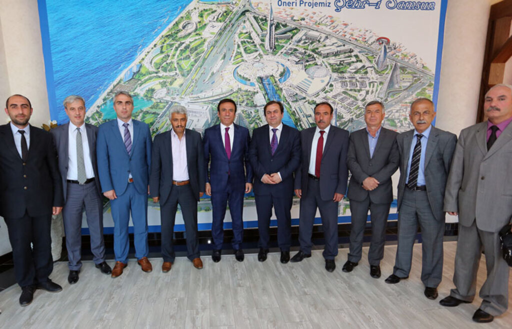 Samsun Gümüşhane Dernekler Federasyonu'ndan Başkan Genç'e ziyaret