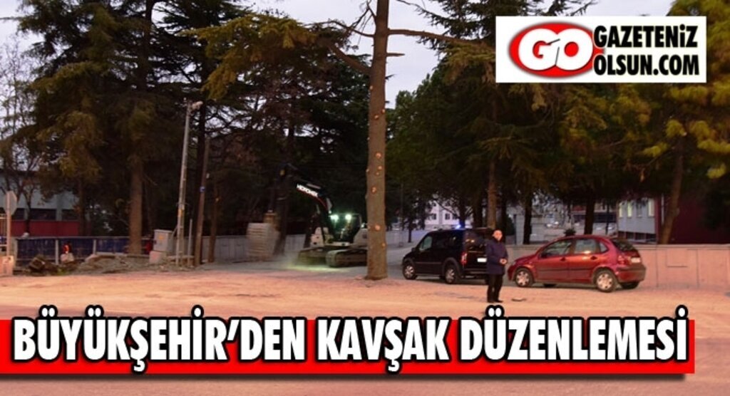 Samsun Haber - Büyükşehir'den kavşak düzenlemesi