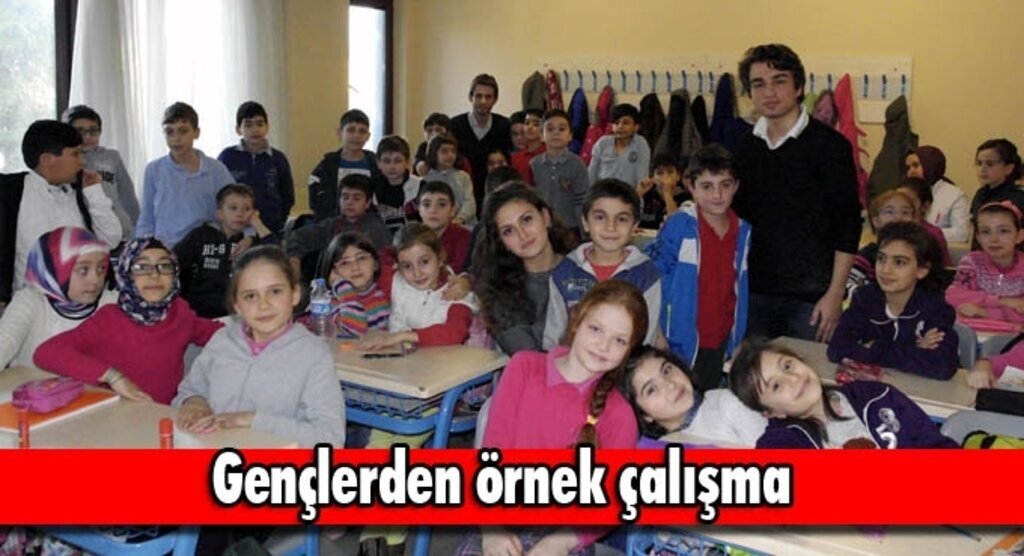 Samsun Haber - Gençlerden örnek çalışma