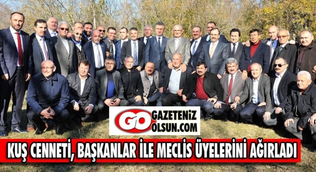 Samsun Haber - KUŞ CENNETİ, BAŞKANLAR İLE MECLİS ÜYELERİNİ AĞIRLADI