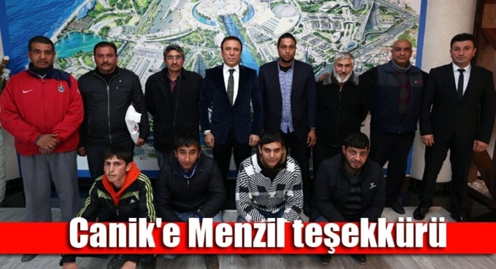 Samsun Haber - Romanlardan Canik'e Menzil teşekkürü