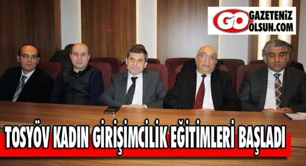 Samsun Haber - TOSYÖV KADIN GİRİŞİMCİLİK EĞİTİMLERİ BAŞLADI