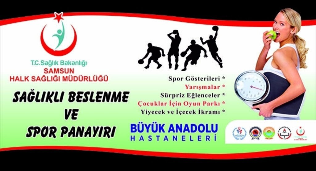 Samsun Halk Sağlığı Müdürlüğü Sağlıklı beslenme ve spor panayırı