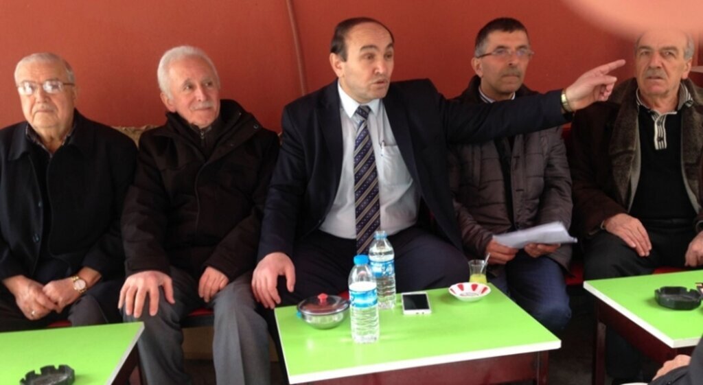 Samsun İlkadım esnaflarından Cavit Yıldırım'a destek