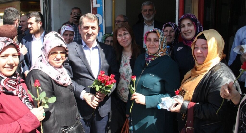 Samsun Milletvekili Adayı Köktaş Tekkeköylüler ile biraraya geldi