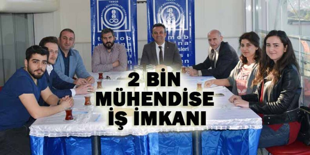 Samsun MMO'da mühendislere iş imkanı!