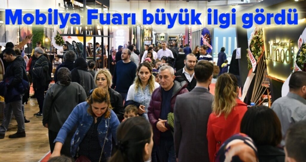Samsun Mobilya Fuarı'nı 38.982 Kişi Ziyaret Etti
