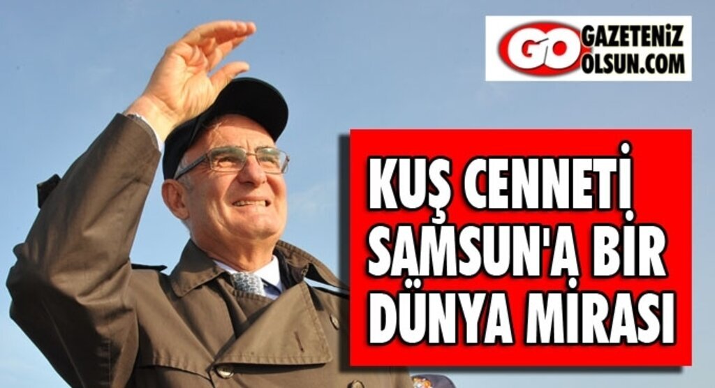 Samsun protokolünden Kızılırmak Kuş Cenneti'ne çıkarma
