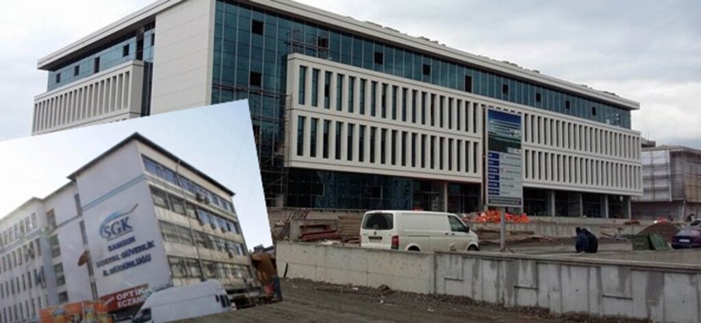 Samsun SGK yeni binasına taşınıyor