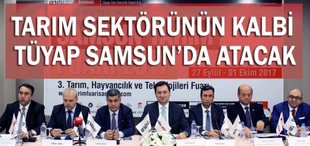 Samsun Tarım Fuarı açılıyor