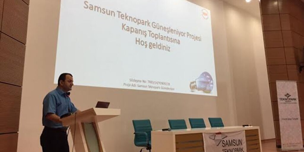 ‘Samsun Teknopark güneşleniyor’ projesi kapanış toplantısı gerçekleştirildi