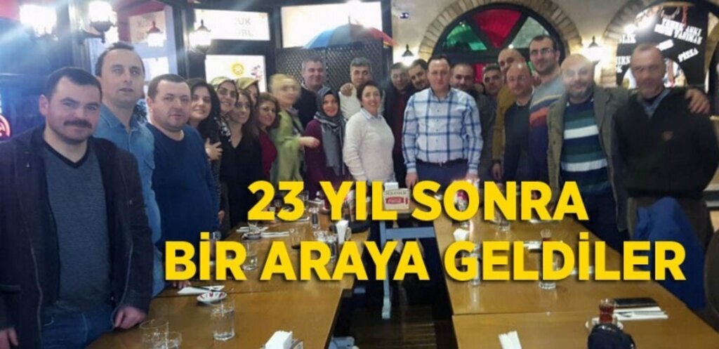 Samsun Ticaret Lisesi 94 mezunları biraraya geldi