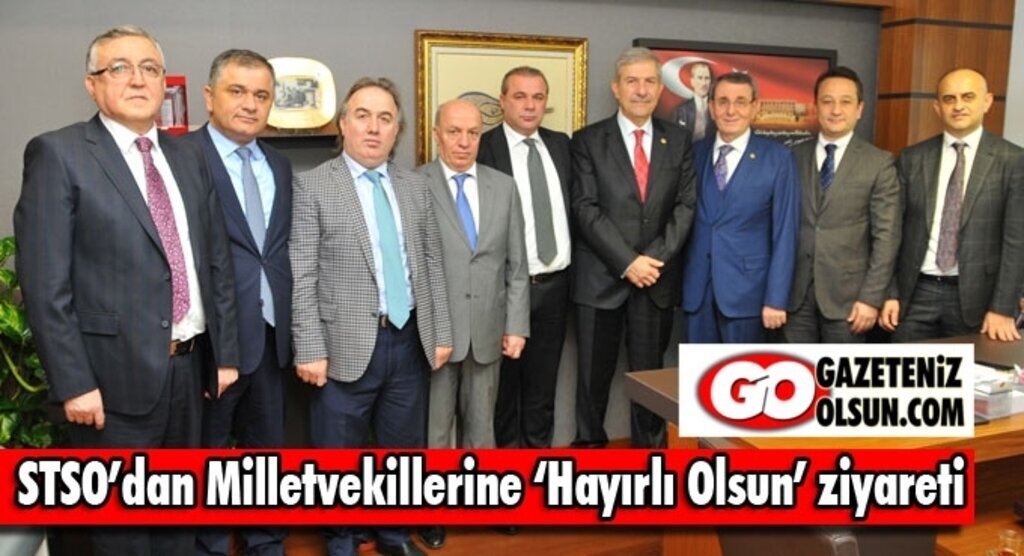 Samsun TSO heyetinden, Samsun Milletvekillerine 'Hayırlı olsun' ziyareti