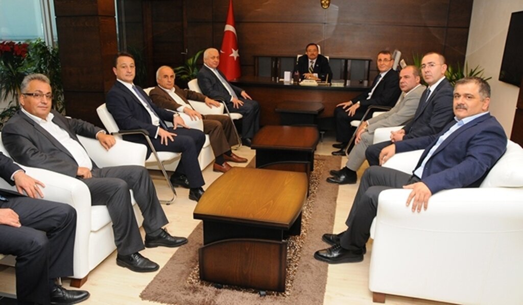 Samsun TSO Yönetimi’nden Kaymakam Atlamaz’a 'Hayırlı olsun' ziyareti