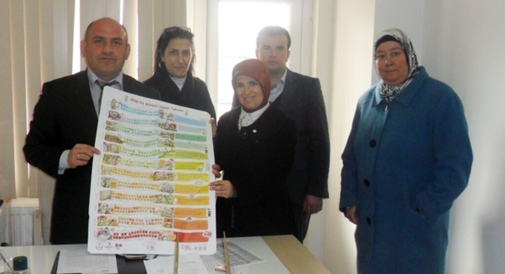 Samsun Türk Kızılayı’ndan Okullara Takvim