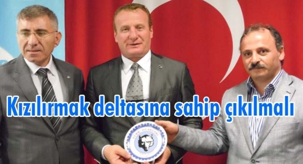 Samsun Türk Ocağı'nda Kızılırmak deltası masaya yatırıldı