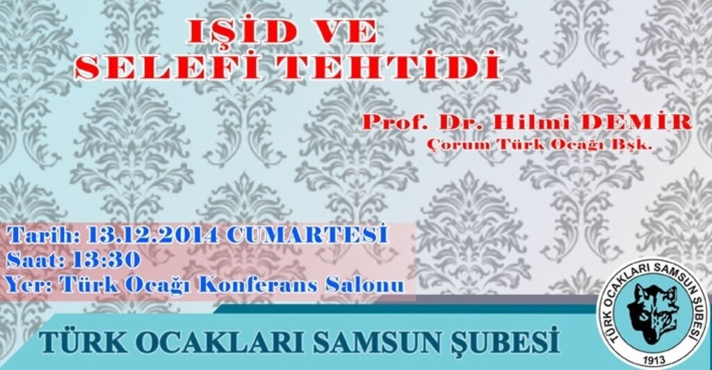 Samsun Türk Ocağı'ndan konferans
