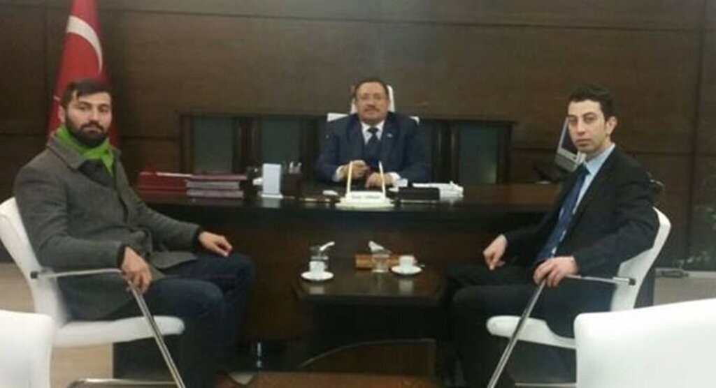 Samsun Ülkü Ocakları'ndan, Kaymakam Atlamaz'a ziyaret