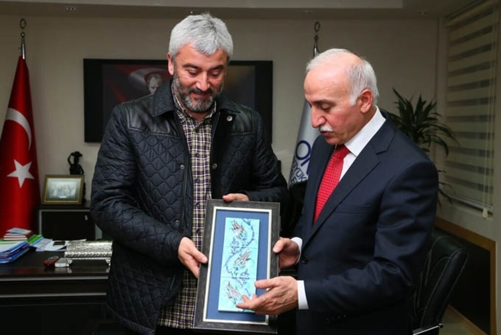 Samsun Valisi Şahin'den Balkanlıoğlu ve Yılmaz'a ziyaret