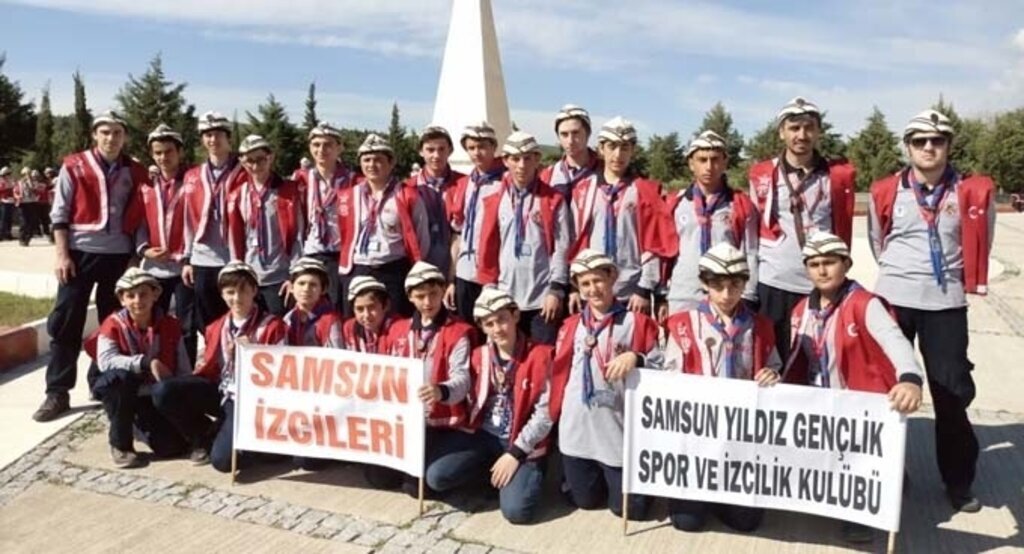 Samsun Yıldız Gençlik İzcileri, Çanakkale milli bilinç kampı’nı tamamladı