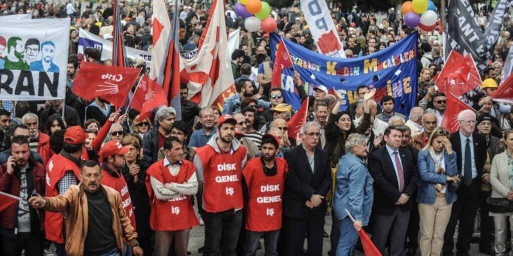 Samsun'da 1 Mayıs Emek ve Dayanışma Günü