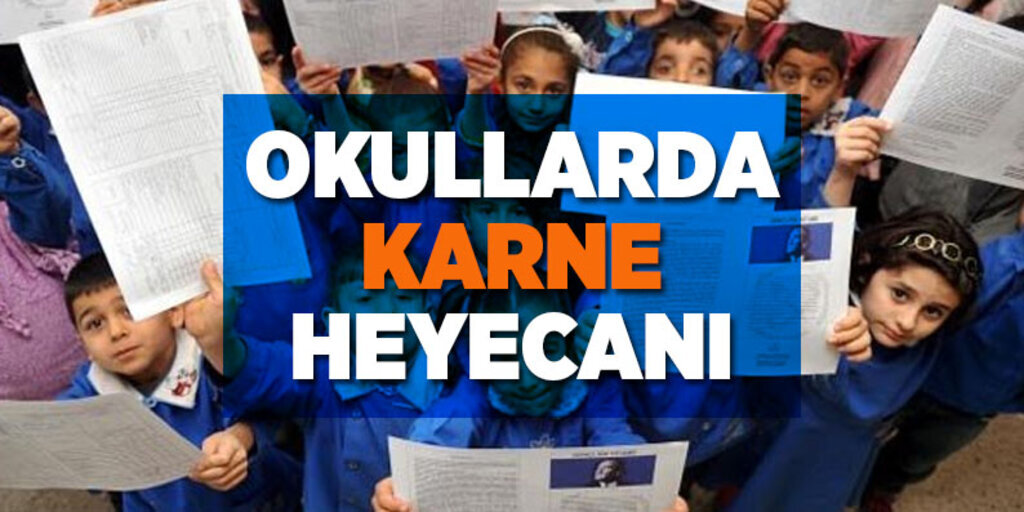 Samsun'da 243 Bin öğrenci karne aldı