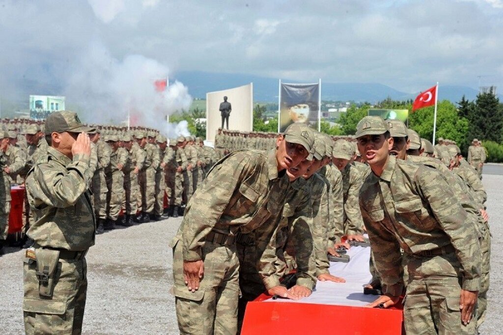Samsun'da acemi askerler yemin etti