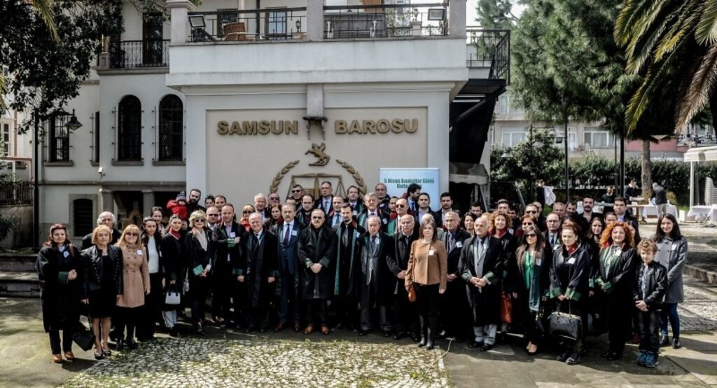 Samsun'da Avukatlar Günü için tören düzenlendi