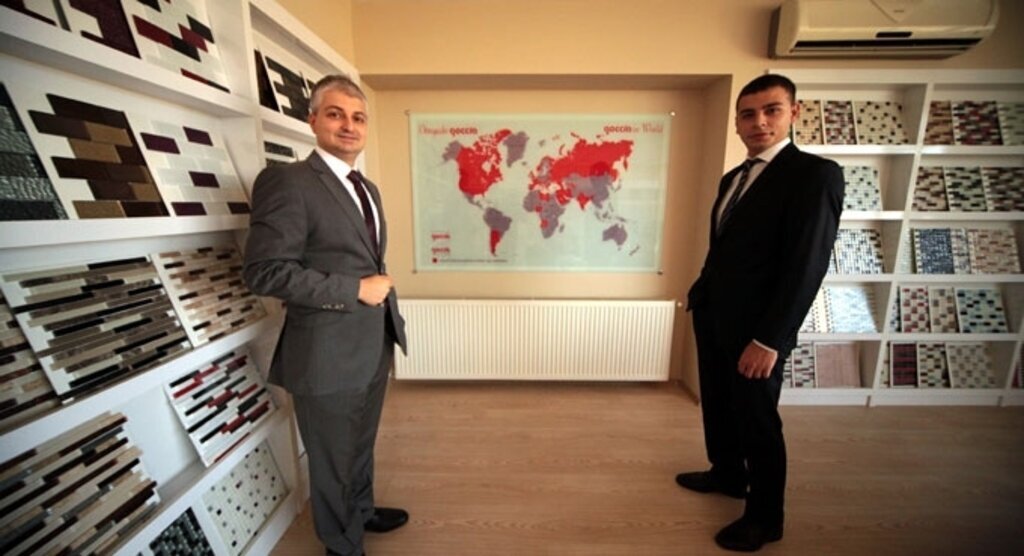 Samsun'da bayanlar tarafından üretilen cam mozaikler 40 ülkeye satılıyor