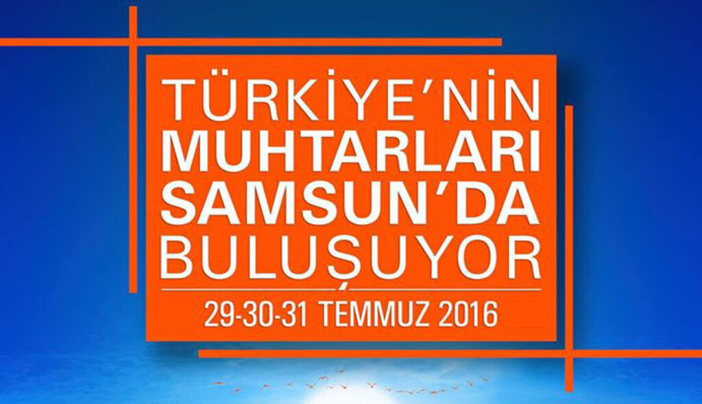 Samsun'da büyük buluşma