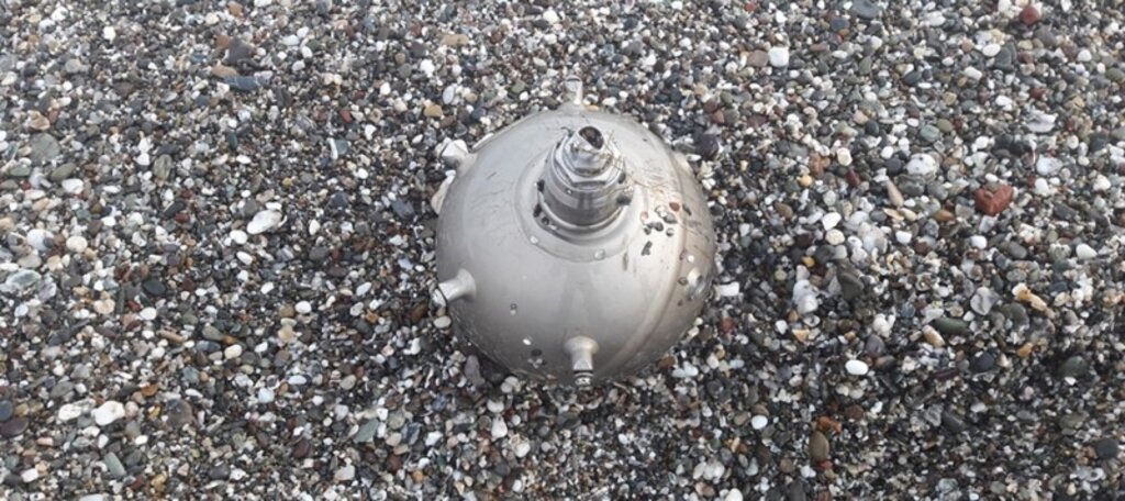 Samsun'da denizde mayın tetikleyicisi patlatıldı