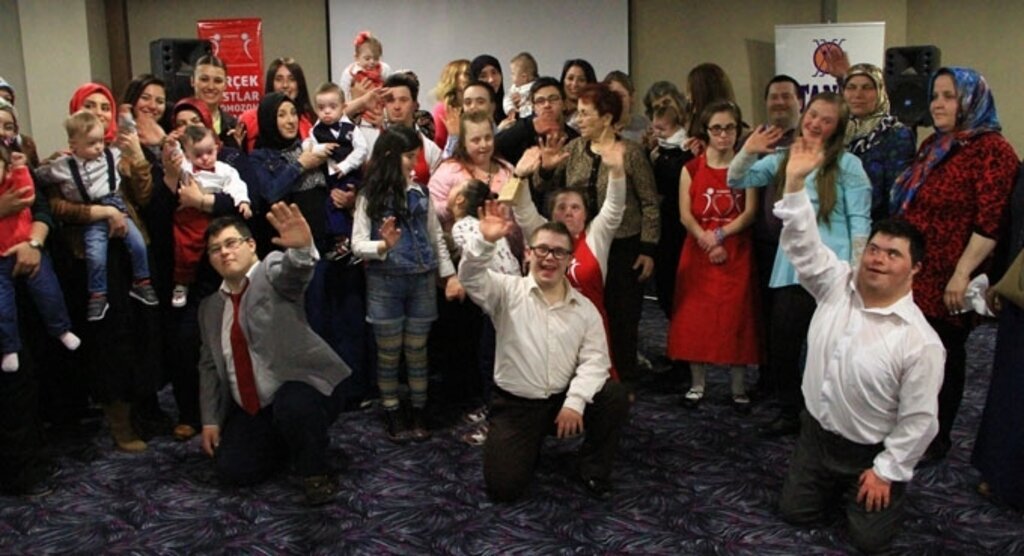 Samsun'da down sendromlu çocuklar için eğlence