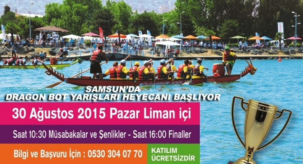 Samsun’da Dragon Bot yarışları heyecanı başlıyor