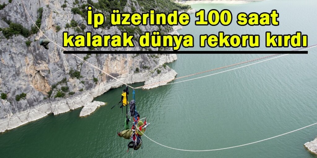 Samsun'da dünya rekoru kırıldı