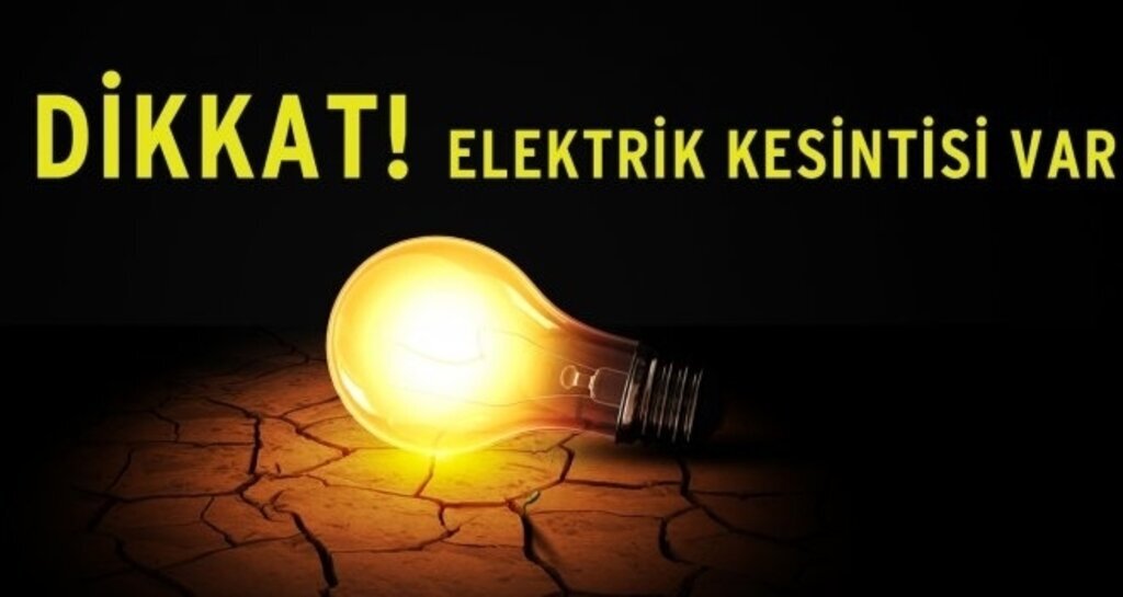 Samsun'da elektrik kesintisi