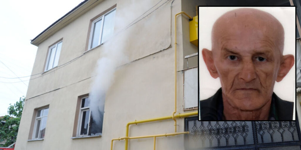 Samsun'da ev yangınında felçli kişi hayatını kaybetti