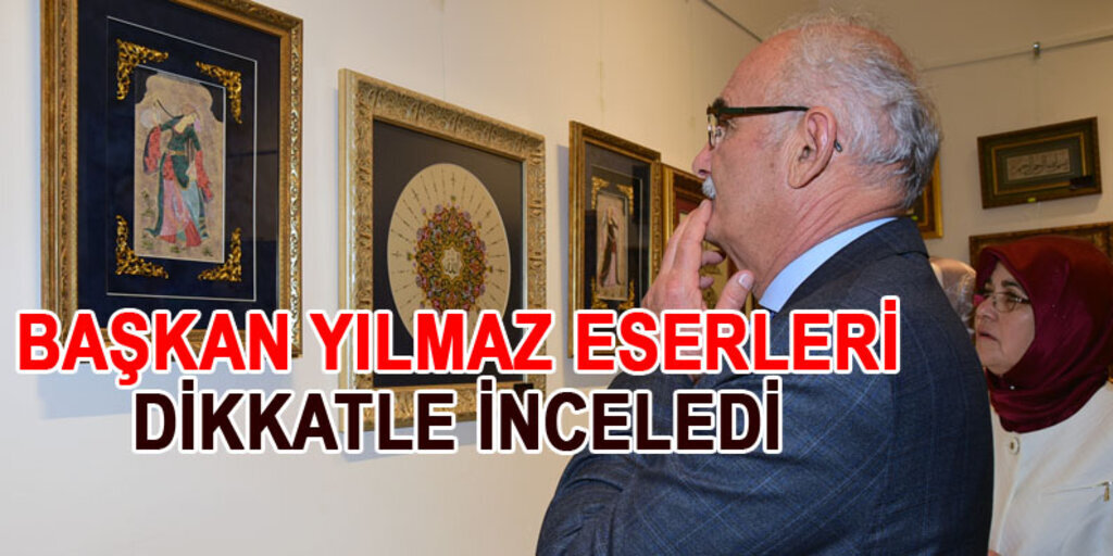 Samsun’da Hat ve Tezhip Sergisi açıldı 