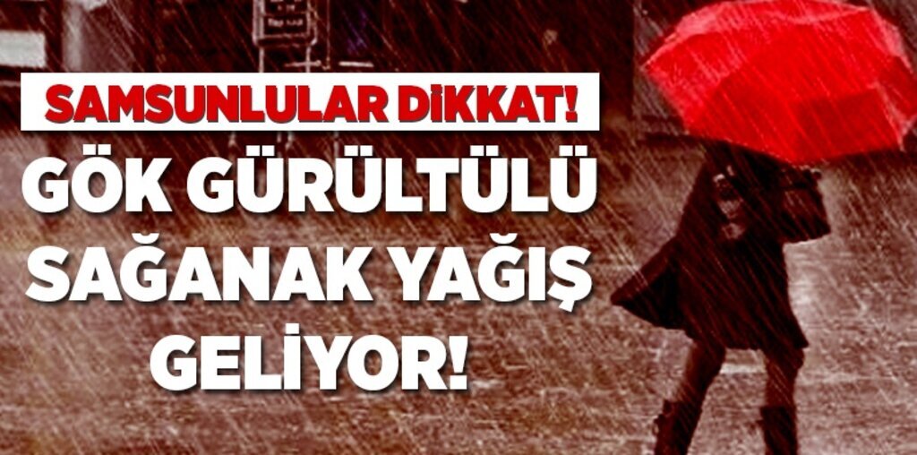 Samsun'da hava durumu 11.08.2016