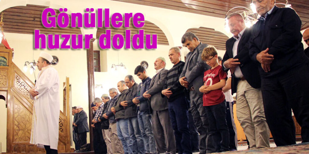 Samsun'da ilk teravih namazı kılındı