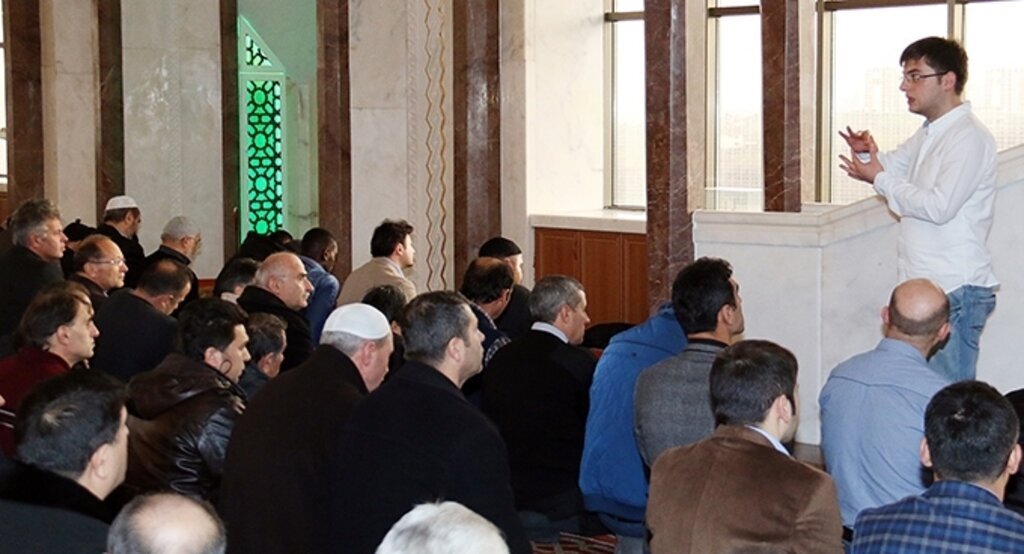 Samsun’da işaret diliyle Cuma Hutbesi