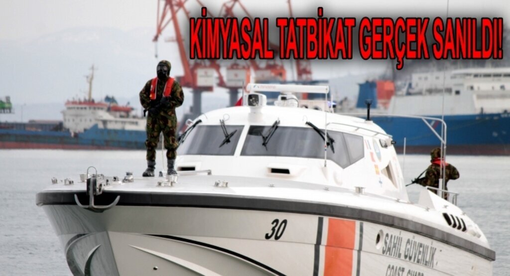 Samsun'da KBRN tatbikatı