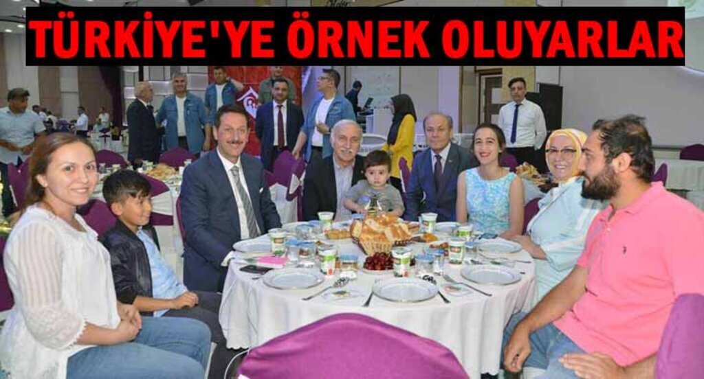 Samsun'da Koruyucu Aileler İftarda buluştu