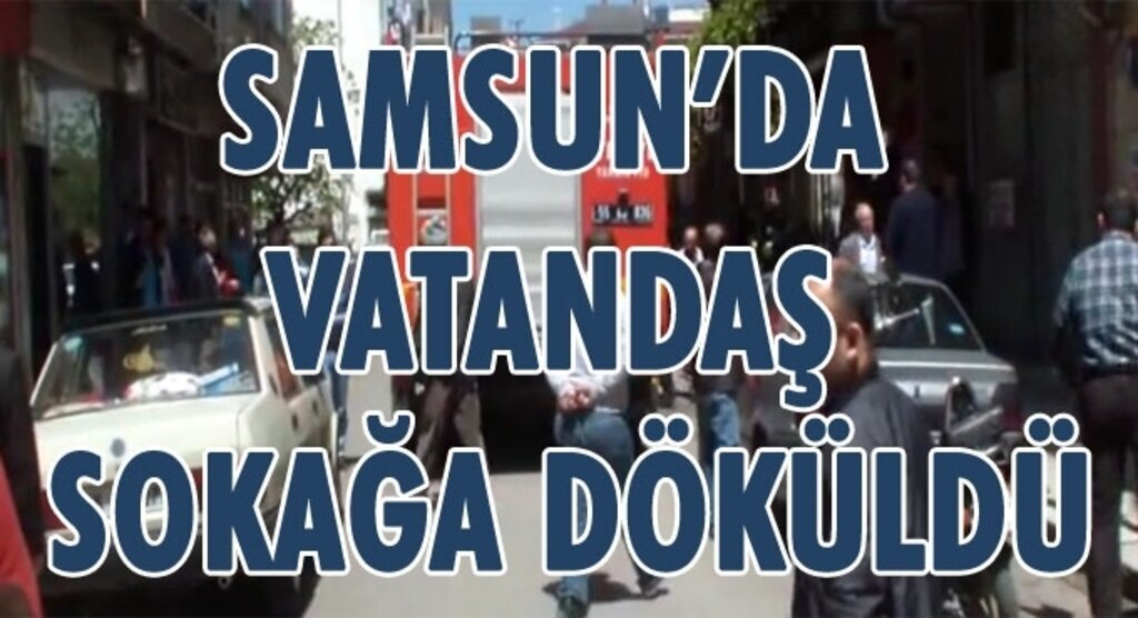 Samsun'da patlama sesleri panik yarattı