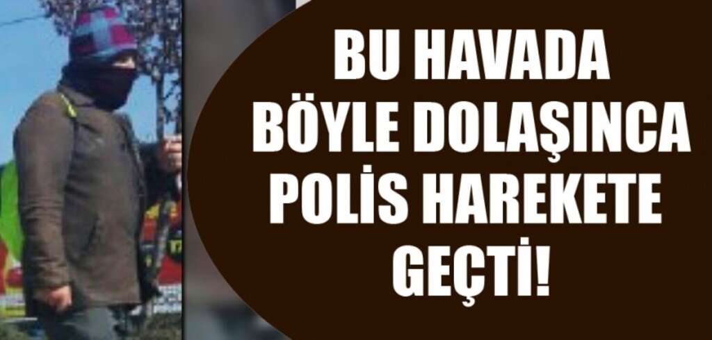 Samsun'da polisi harekete geçiren görüntü!