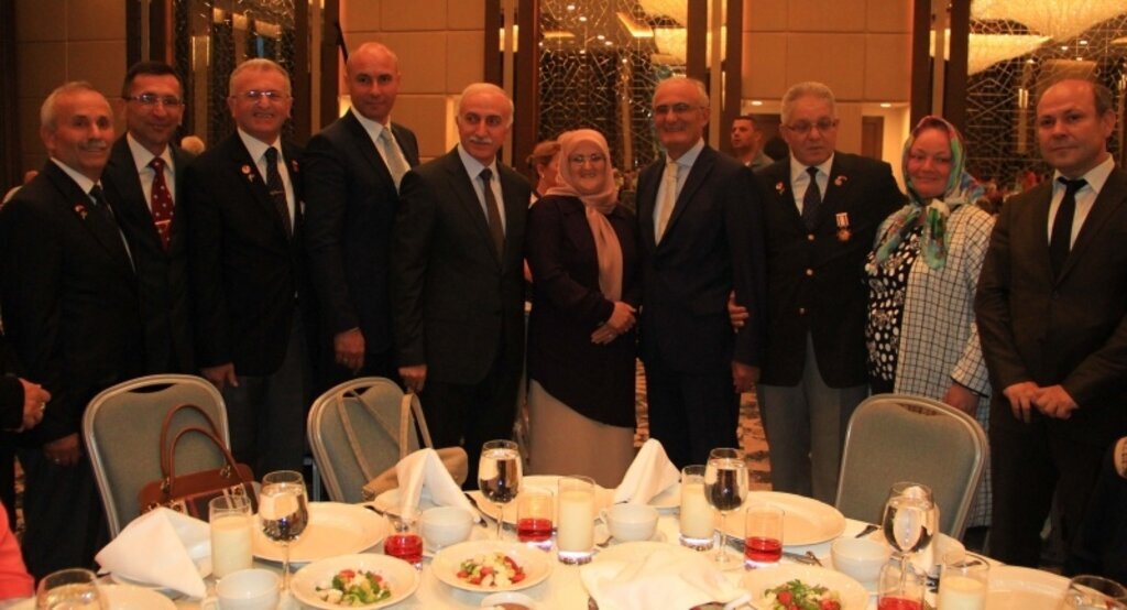 Samsun'da şehit yakınları ve gazilere iftar