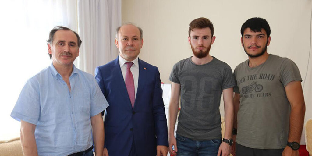 Samsun’daki şehit aileleri ziyaret ediliyor