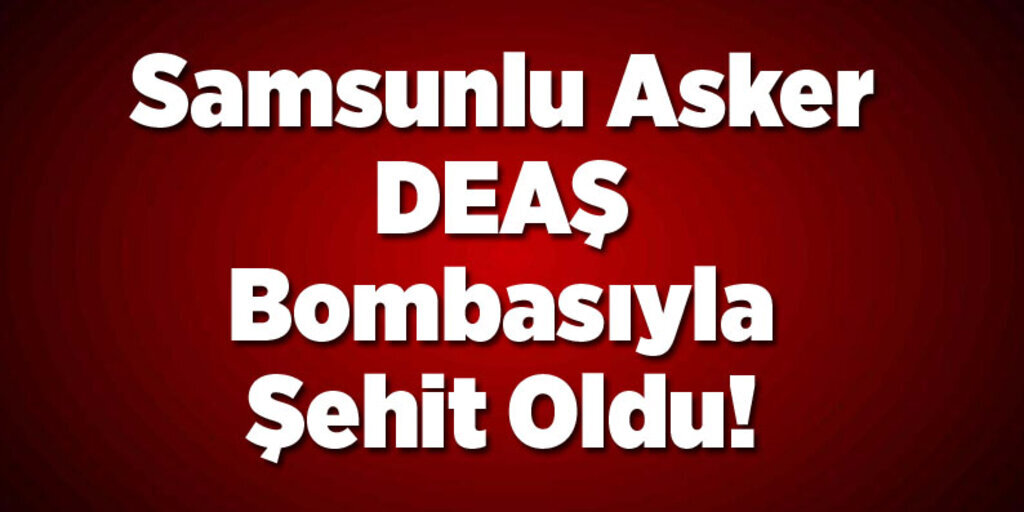 Samsunlu asker şehit oldu, Gebze'de toprağa verilecek!